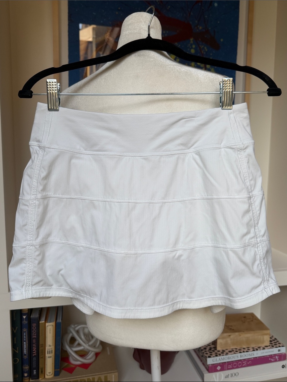 Lululemon - Women’s Pace Rival Mid-Rise Skirt - White - Size: 4